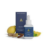 Apothékary Blue Burn herbal liquid supplement front view