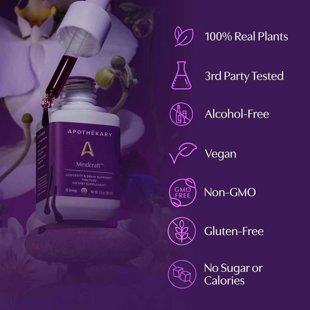 Apothékary Mindcraft blended vitamin supplement packaging