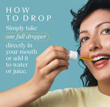Apothékary Rescue drops in a glass of water