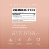 Apothékary The Honest Youth Collagen Support Drops bottle side view
