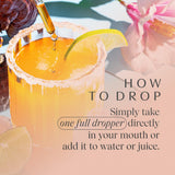 Apothékary The Honest Youth Collagen Support Drops in a glass with water