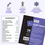 Application of Klova ZSleep Patch on shoulder