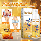 application of ploreatu Magnesium Oil Bee Venom Joint Spray on skin