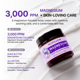 Application of SEONGLOW Total Relief Magnesium Cream on legs