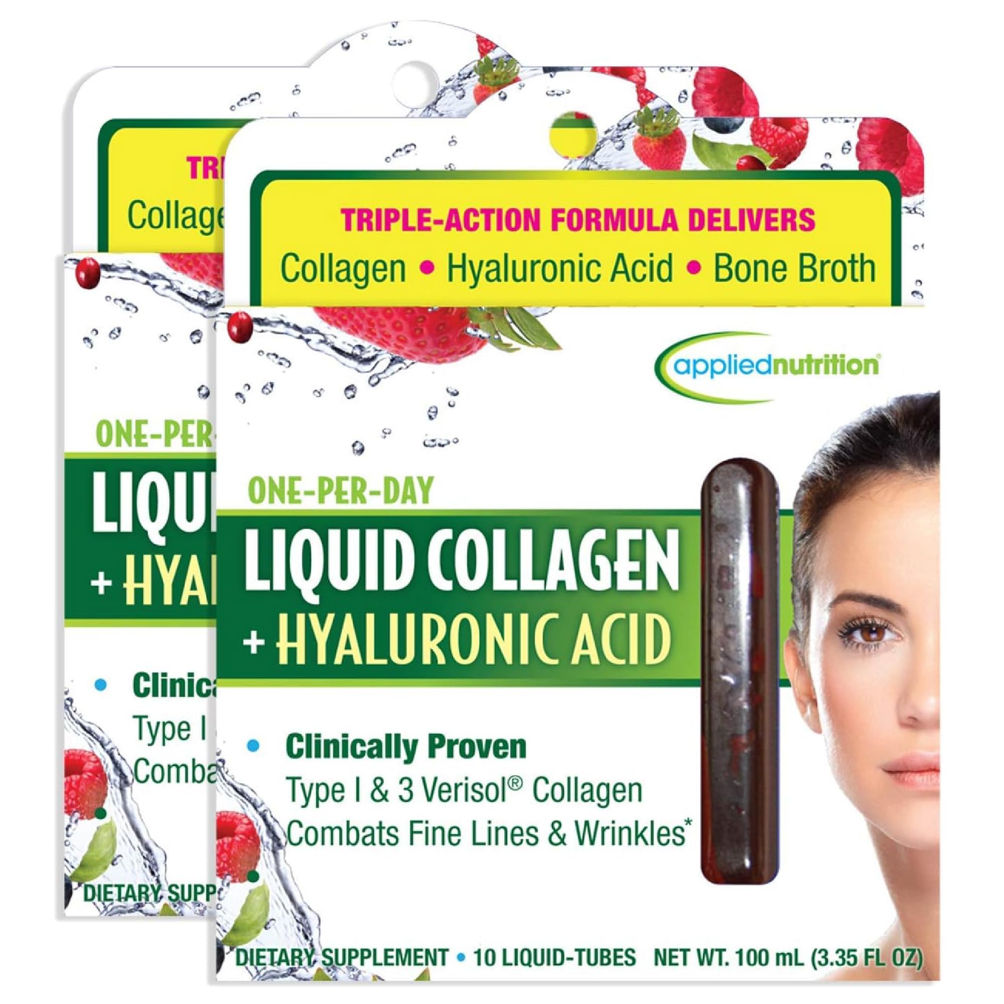 Applied Nutrition Collagen Supplement 268g front view