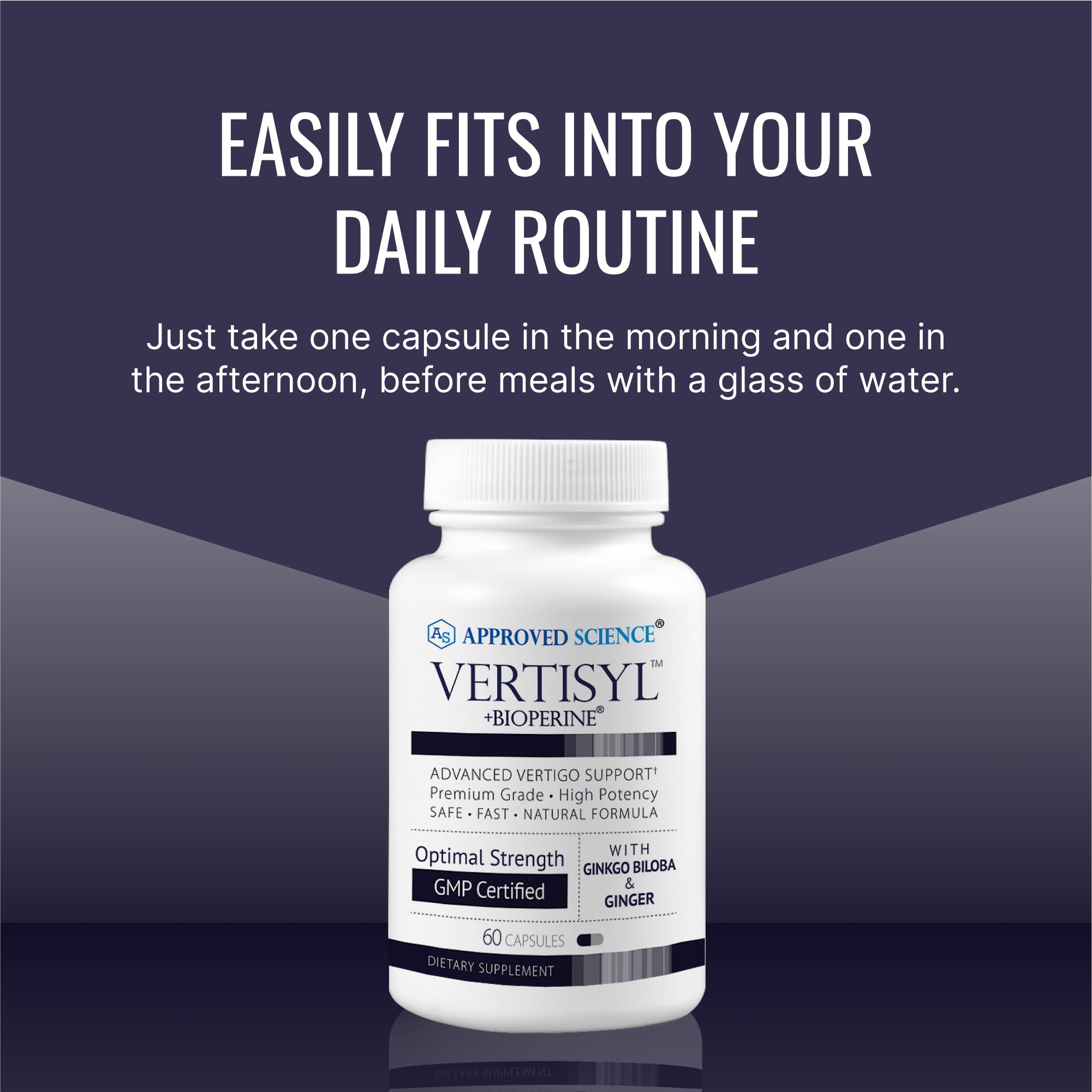 Approved Science Blended Vitamin & Mineral Supplement with a measuring spoon