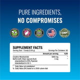 Approved Science Creatine Monohydrate Powder mixed in water