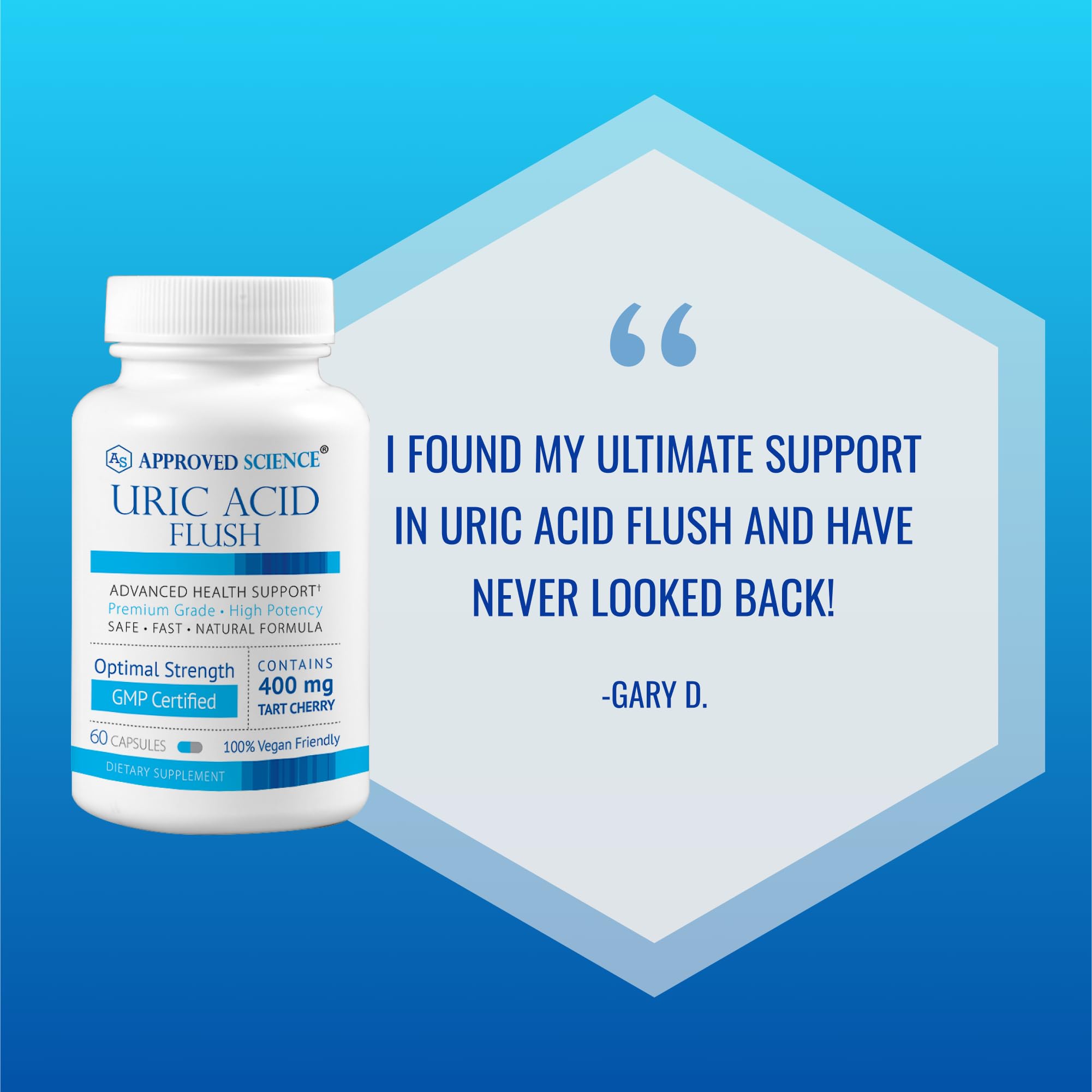 Approved Science Folic Acid Supplement close-up of capsules