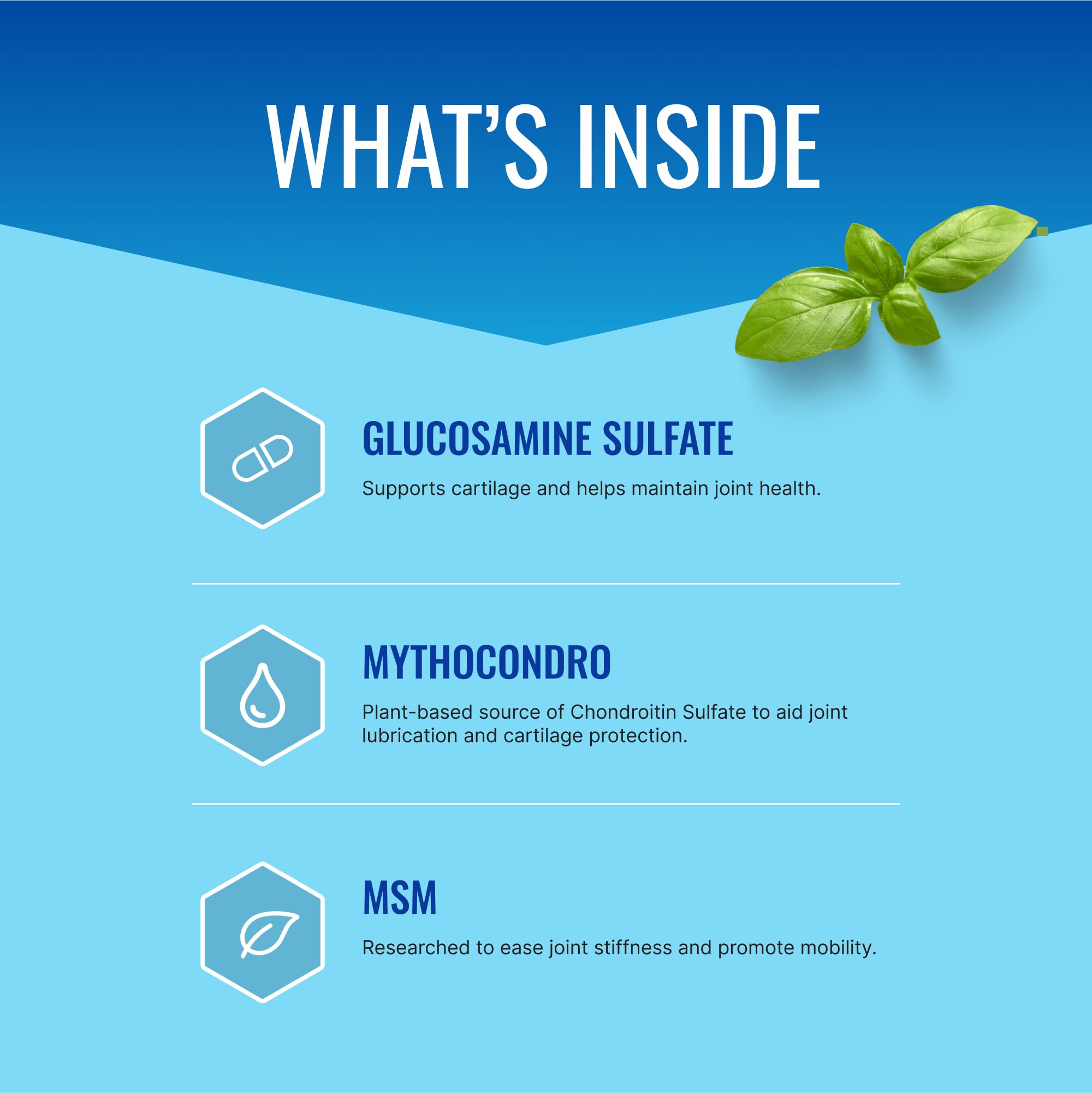Approved Science Jointprin supplement packaging with ingredients list