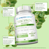 Approved Science Oregano Supplement bottle with label