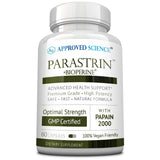Approved Science Parastrin Garlic Supplement 60 capsules front view