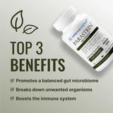 Approved Science Parastrin Garlic Supplement bottle with label