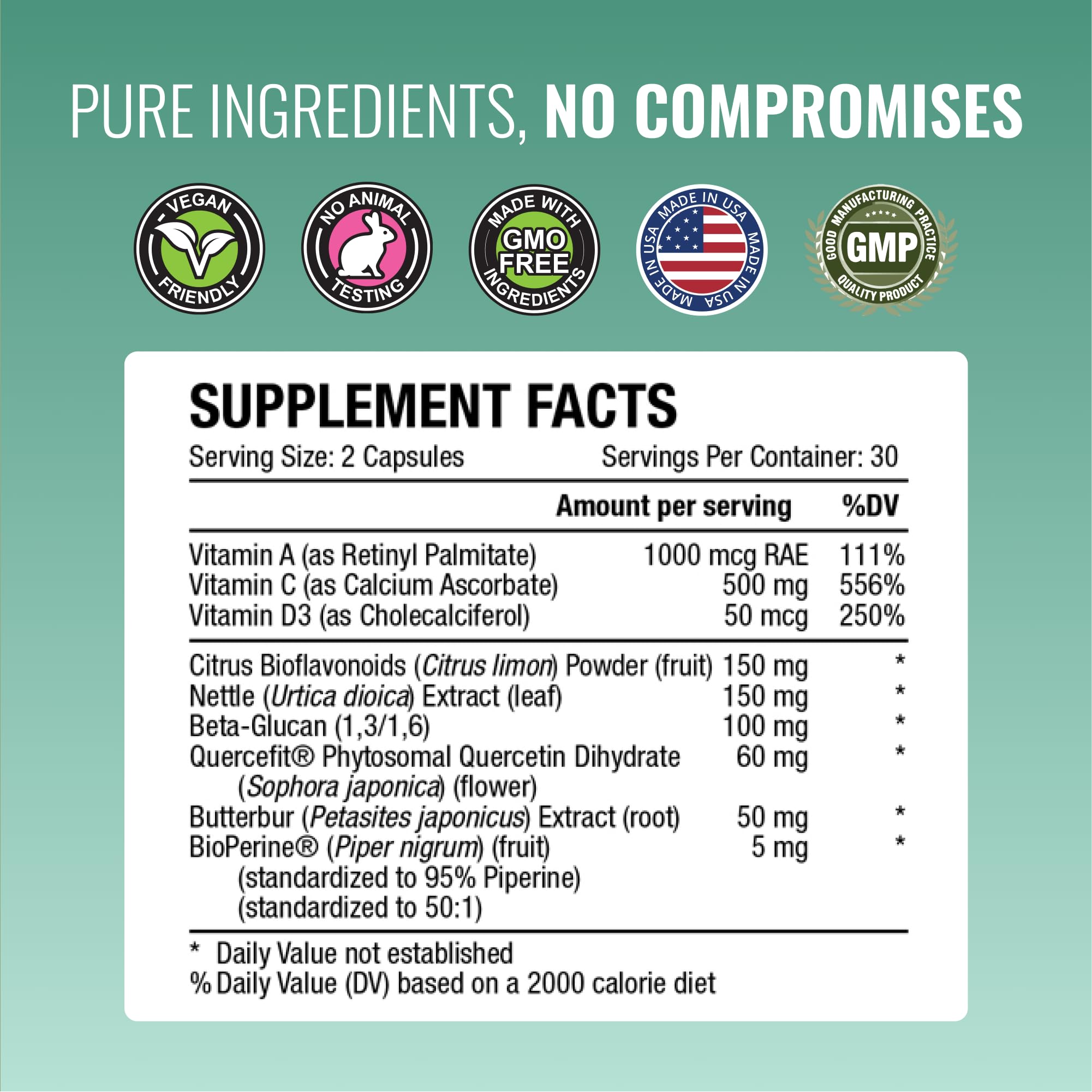 Approved Science Quercefit Flavonoid Supplement bottle with capsules
