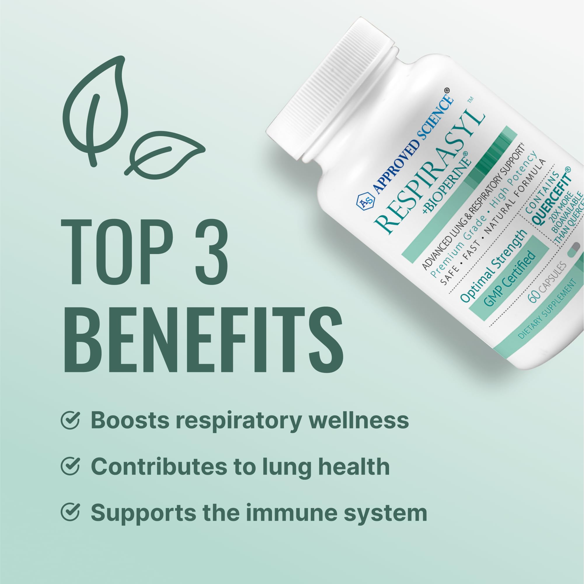 Approved Science Quercefit Flavonoid Supplement ingredients list
