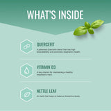 Approved Science Quercefit Flavonoid Supplement side view showing capsule count