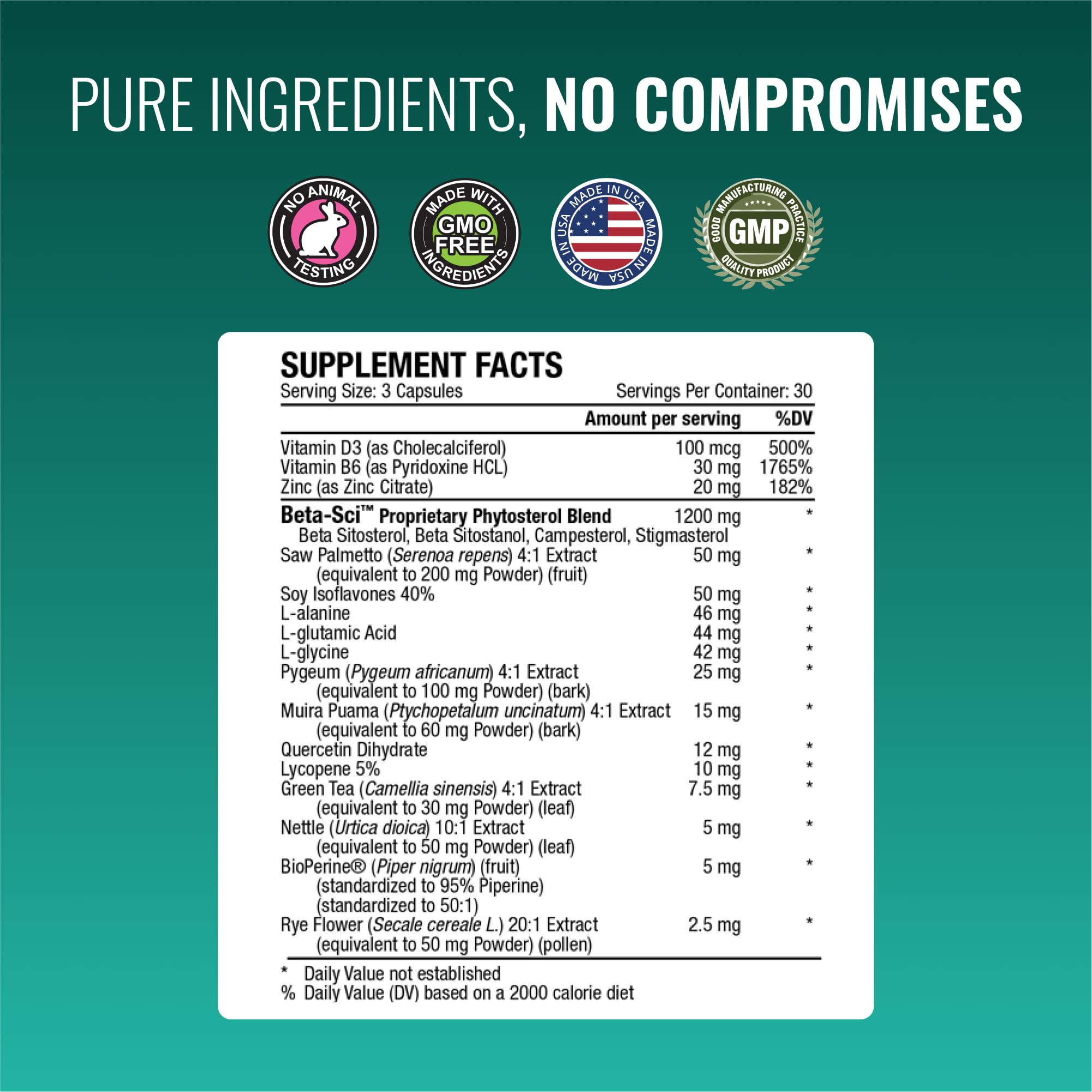 Approved Science Saw Palmetto Supplement capsule close-up