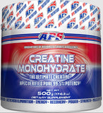 APS Nutrition Creatine Powder 608g mixed in a glass