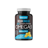 AQUA OMEGA Omega-3 Fish Oil Softgels 250g front view