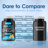 AQUA OMEGA Omega-3 Fish Oil Softgels packaging