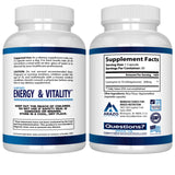 Arazo Nutrition CoQ10 capsule size comparison