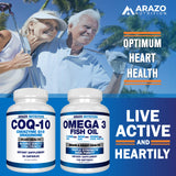 Arazo Nutrition CoQ10 daily supplement routine