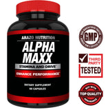 Arazo Nutrition Ginseng Supplement side view showing ingredients