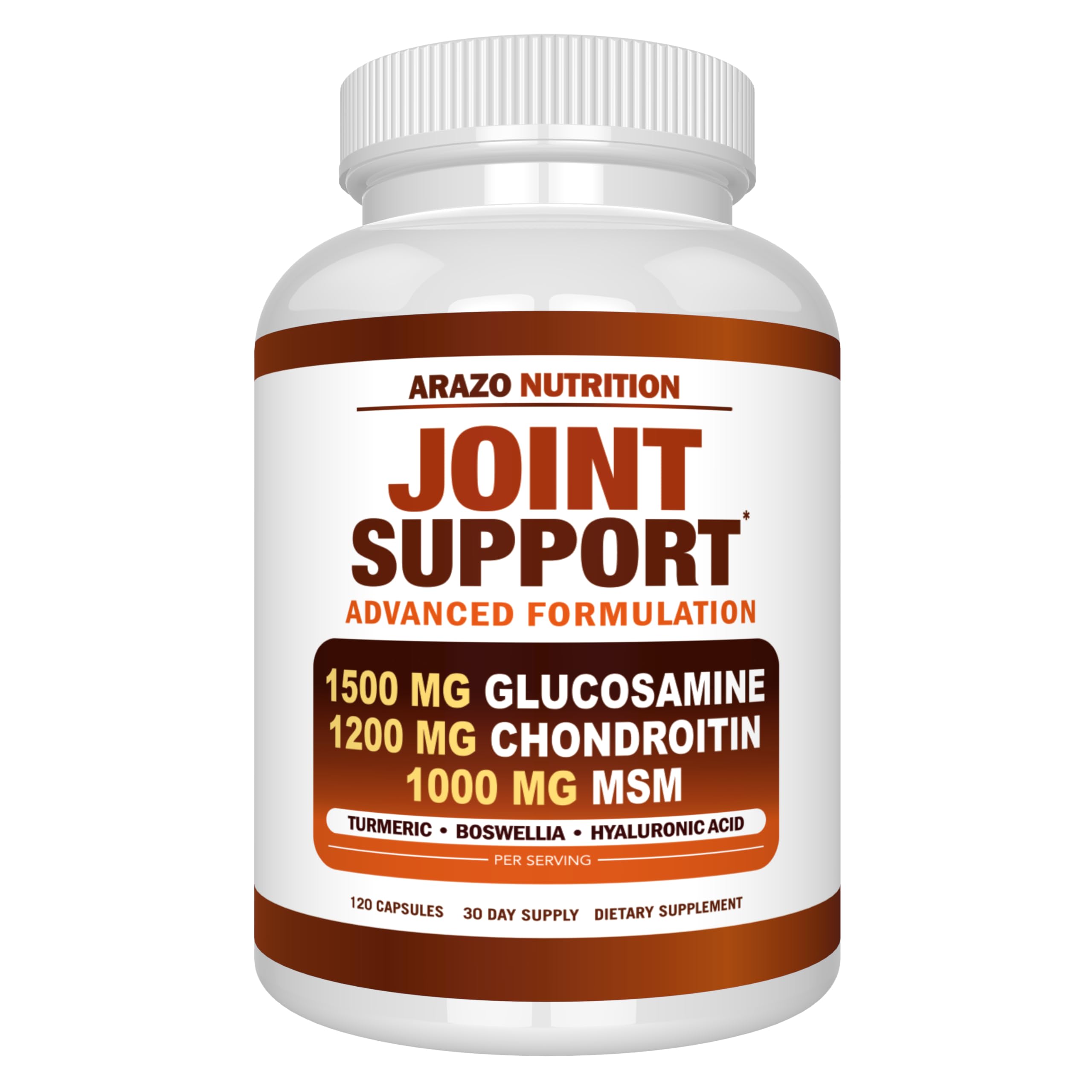 Arazo Nutrition Joint Support Supplement front view packaging