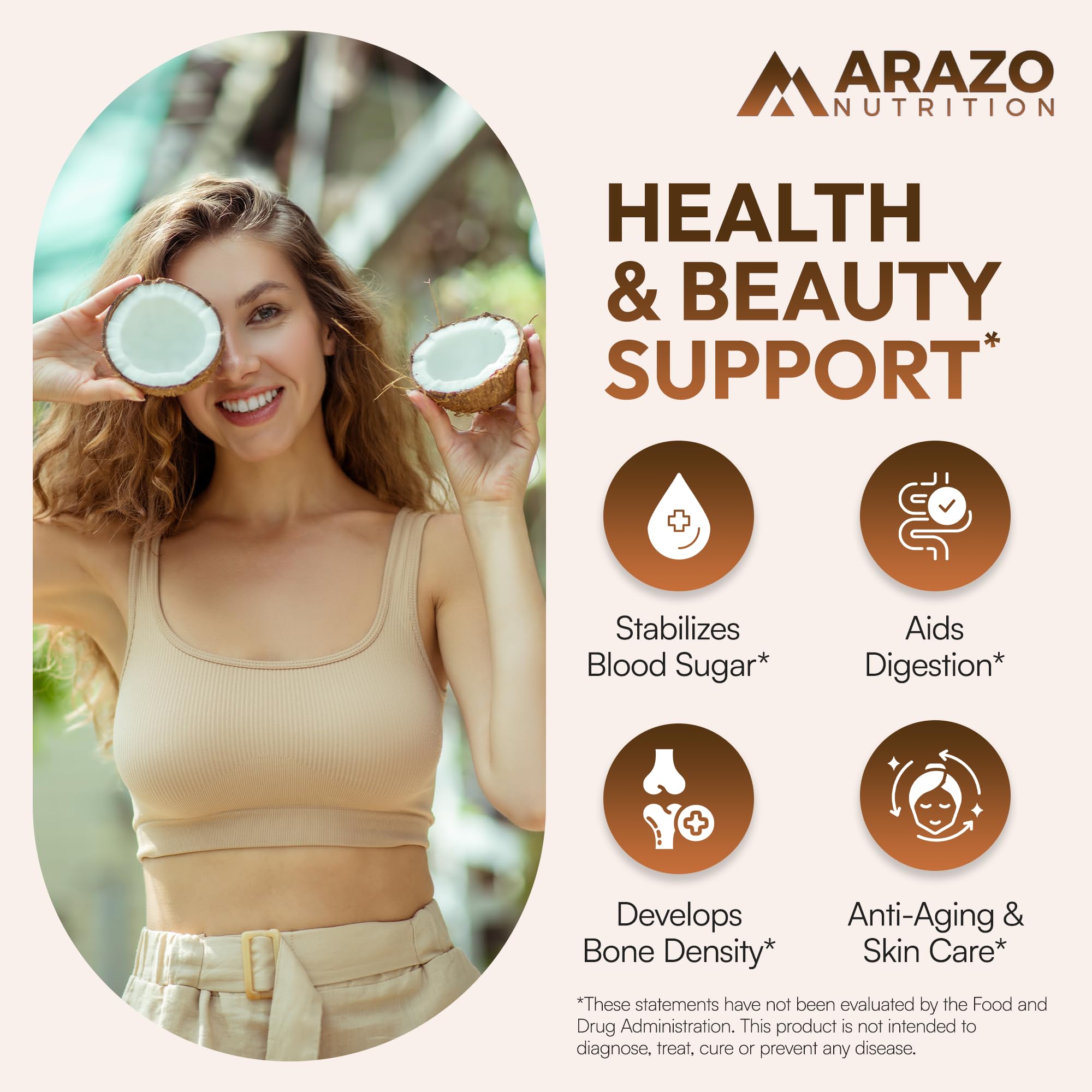 Arazo Nutrition MCT Oil Capsules close-up of capsules