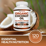 Arazo Nutrition MCT Oil Capsules with coconut and natural ingredients