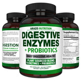 Arazo Nutrition Multi-Enzymes 400mg with other health supplements