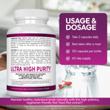Arazo Nutrition Red Yeast Rice 1200mg capsules with measuring spoon