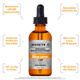 Argentyn 23 Colloidal Silver 91g bottle side view