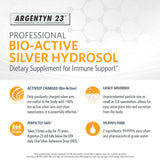 Argentyn 23 Colloidal Silver 91g bottle with cap open