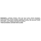 Arginaid L-Arginine Powder Drink Mix Cherry flavour nutritional information