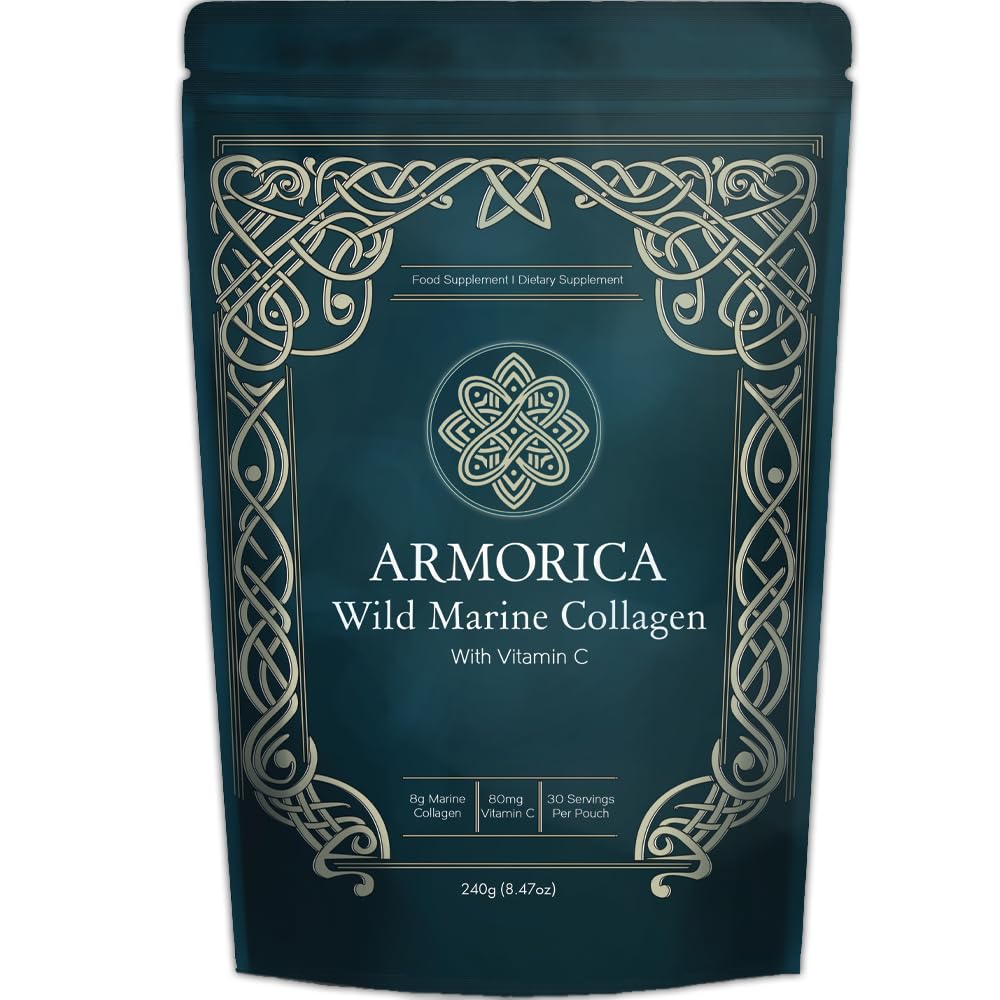 ARMORICA Marine Collagen Powder 230g front view with packaging