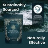 ARMORICA Marine Collagen Powder on a kitchen counter