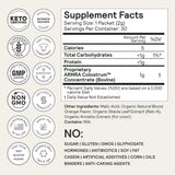 ARMRA Colostrum Concentrate 57g on a kitchen counter