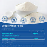 Arofum Hyaluronic Acid Powder 100g fine texture close-up