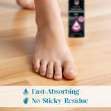 Aromasong Magnesium Foot Spray 299g lifestyle scene on a bedside table