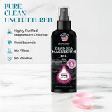 Aromasong Magnesium Foot Spray 299g side view with nozzle