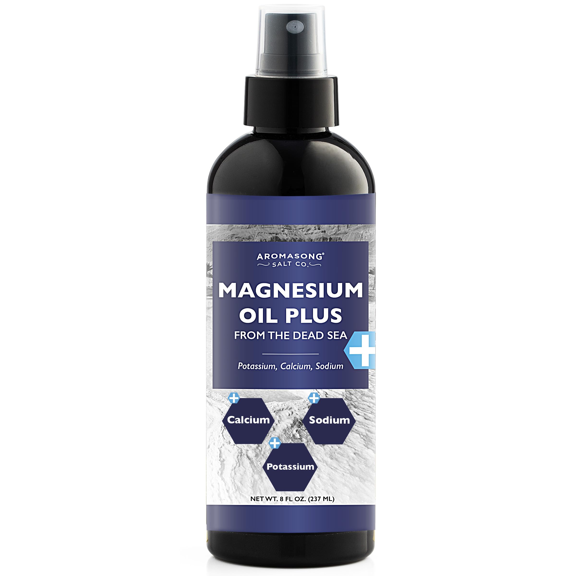 Aromasong Magnesium Mineral Spray front view 227g