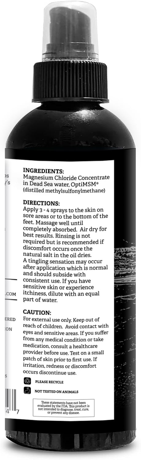 Aromasong Magnesium Spray application demonstration