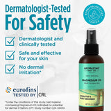 Aromasong Magnesium Spray for Feet 227g side view