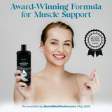 Aromasong Magnesium Spray for Feet close-up of spray application