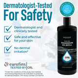 Aromasong Magnesium Spray for Feet side view with spray nozzle