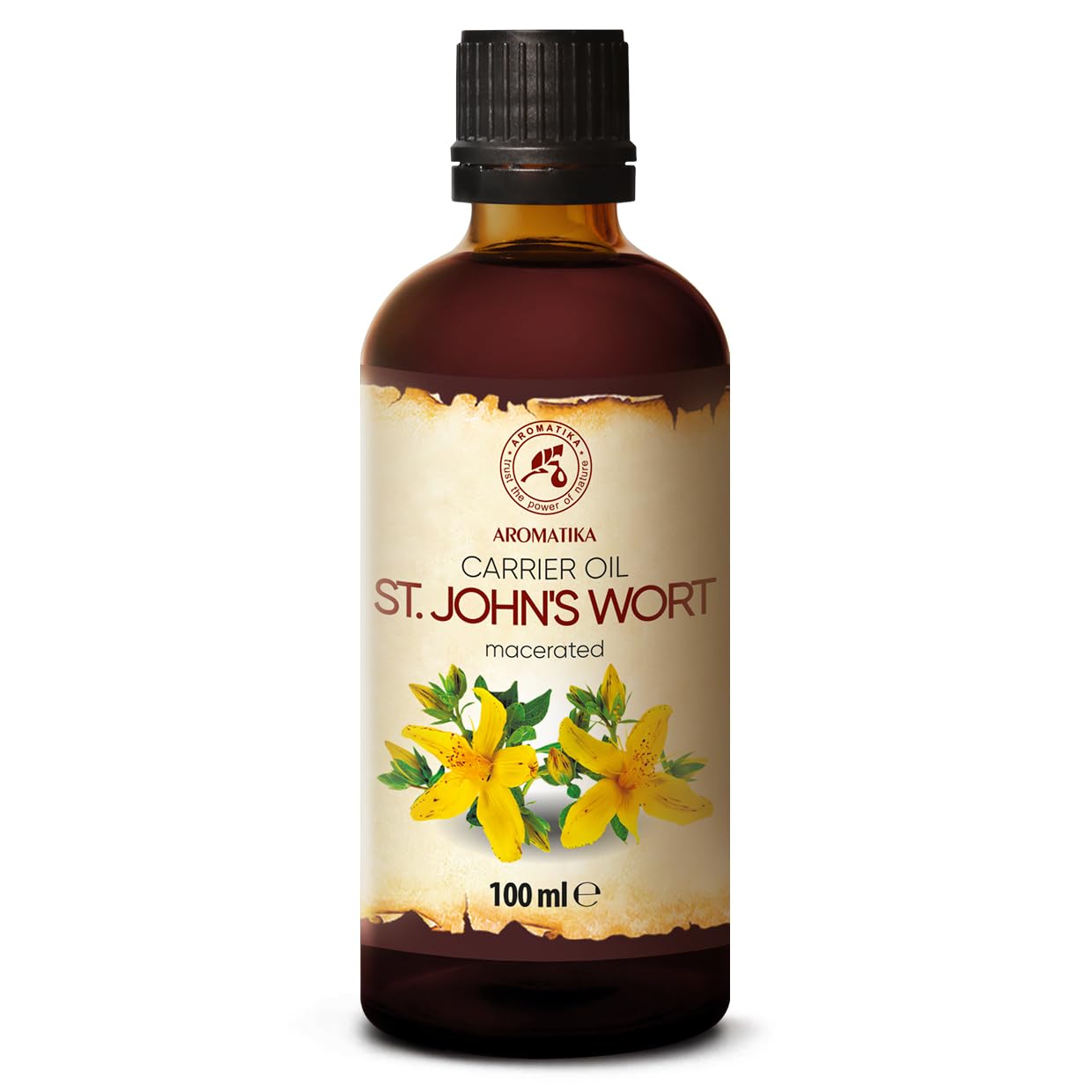 AROMATIKA St. John's Wort Oil 100% Pure Natural 96g front view