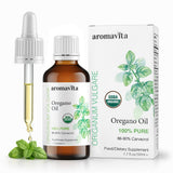 AROMAVITA Oregano Oil 100% USDA Organic 141g front view