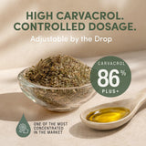 AROMAVITA Oregano Oil back label details