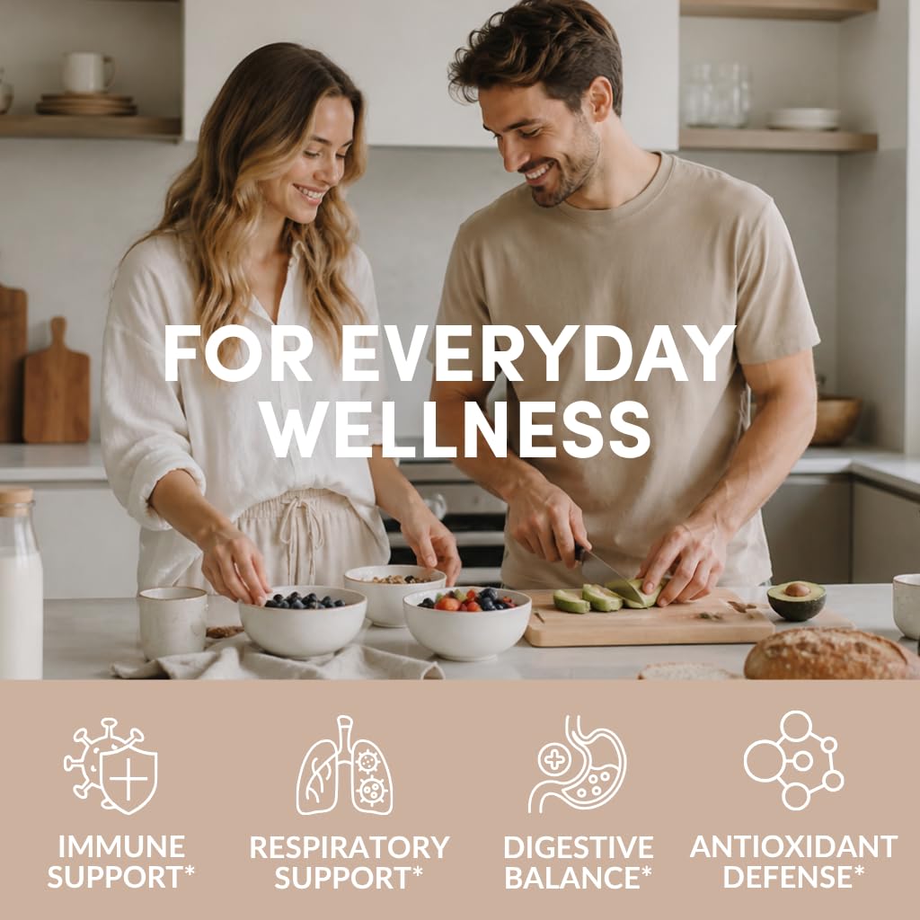 AROMAVITA Organic Oregano Oil & Black Seed Oil Softgels with ingredients