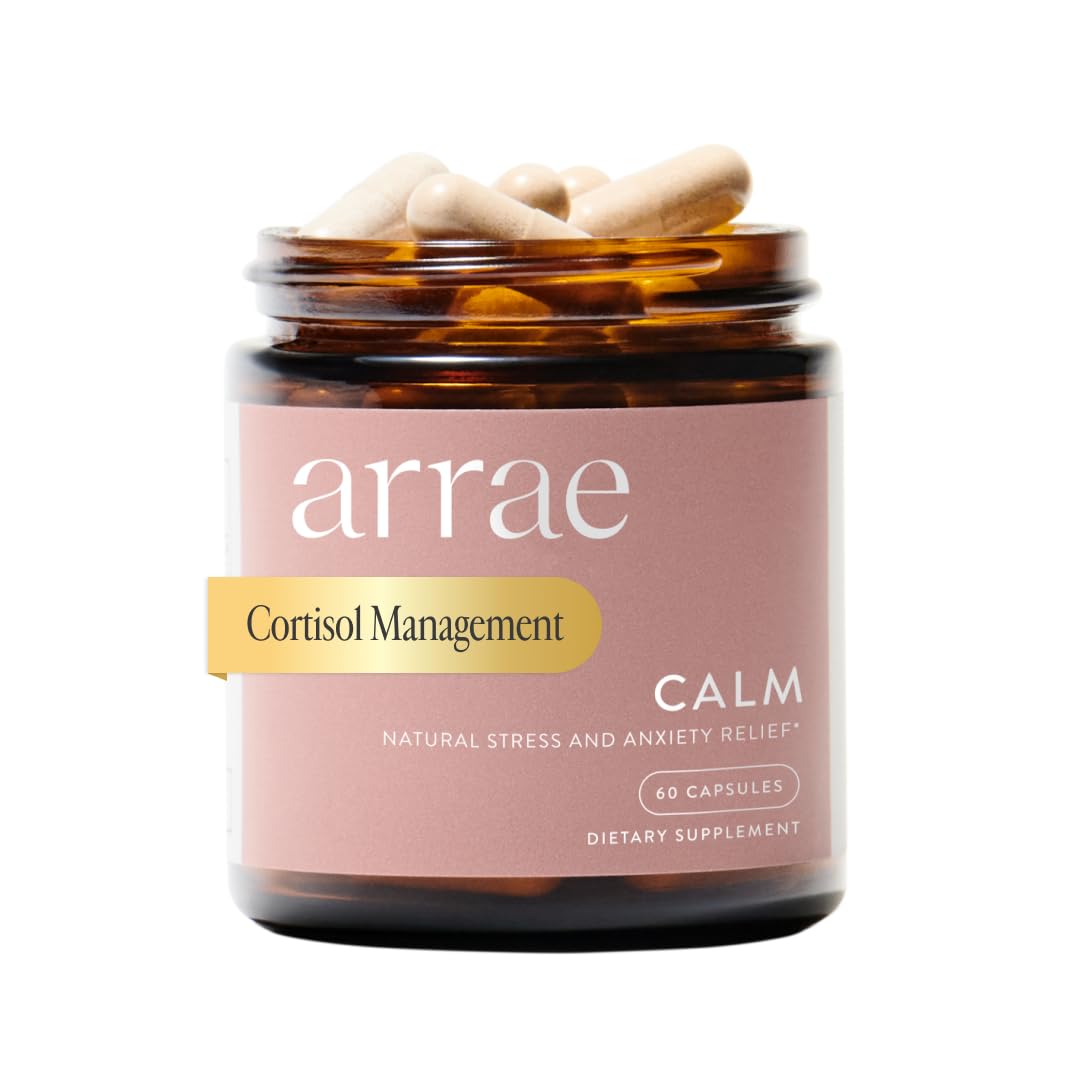 Arrae Calm Capsules 60 count bottle front view